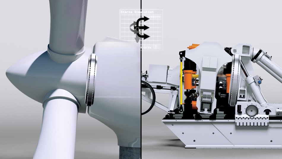 Schaeffler ASTRAIOS test stand tests large-size bearings