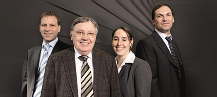 Stefan, Hartmut, Tanja and Matthias Hänchen