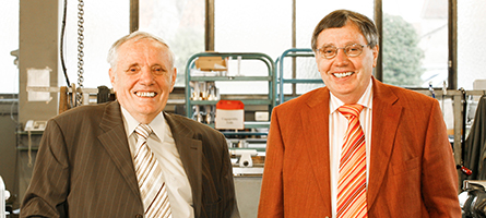 Managing directors Siegfried and Hartmut Hänchen manage the business together.