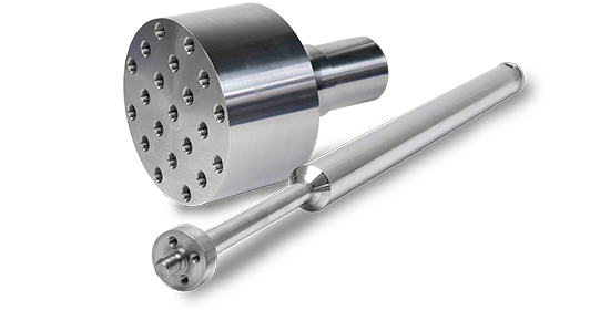 Coupling rods and shafts for test stand construction