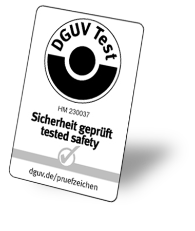 Ratio-Clamp® clamping unit with DGUV test certification