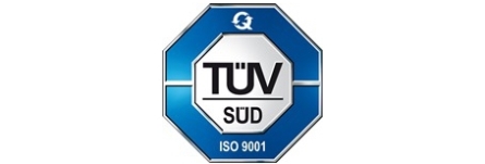 TÜV Certification ISO 9001