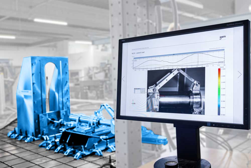 Tablet control of open test bench