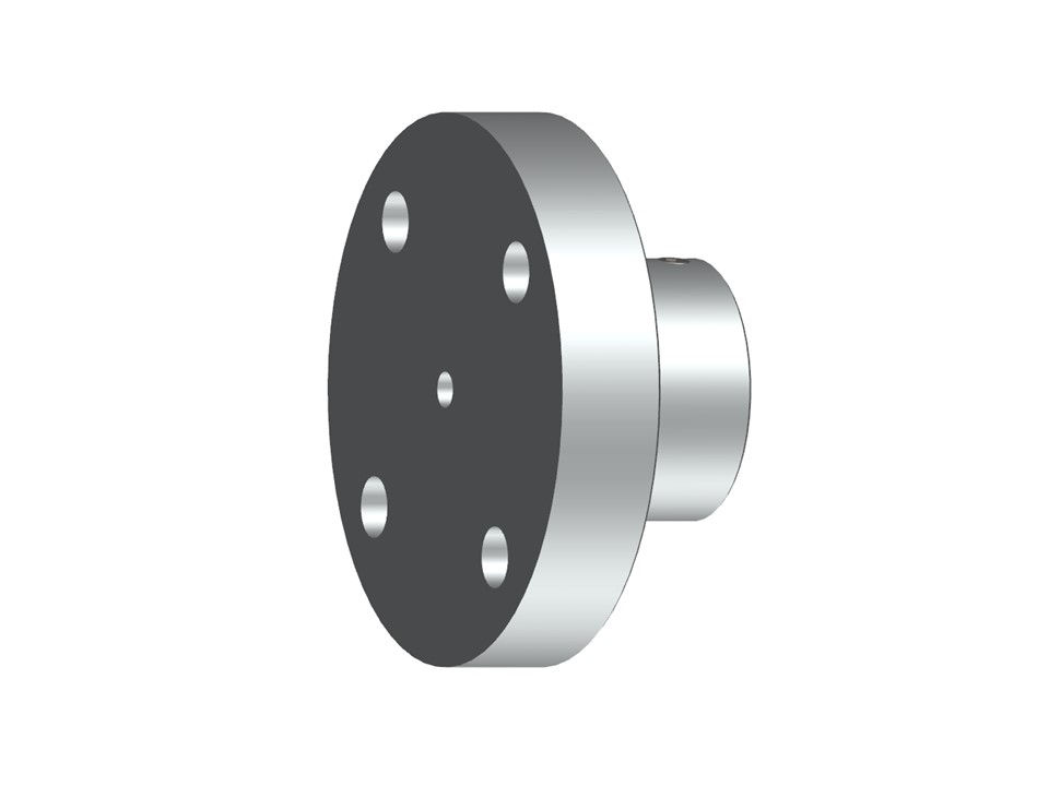 Rod flange for piston rods