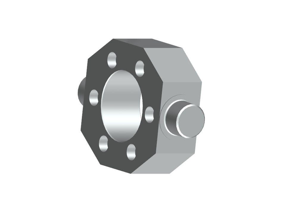 Trunnions flange