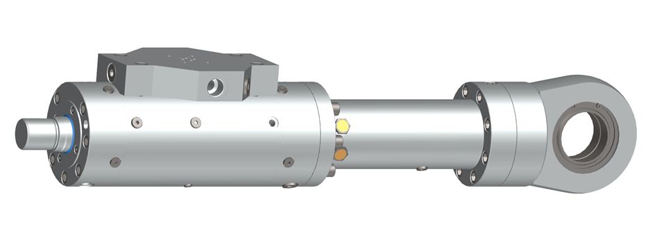 for cylinder mounting on the cap side