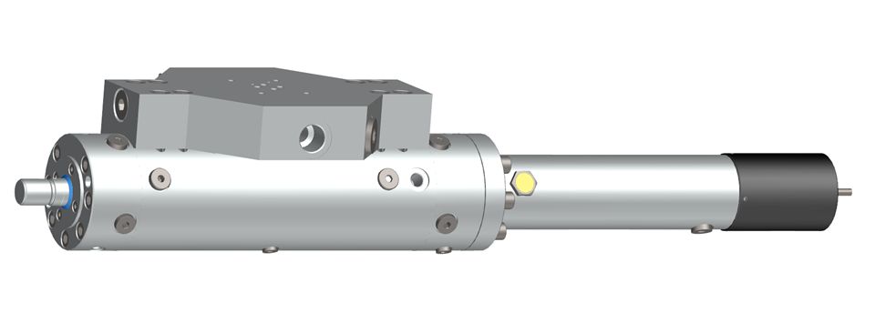 Only for protection and installation of a position transducer, no cylinder mounting