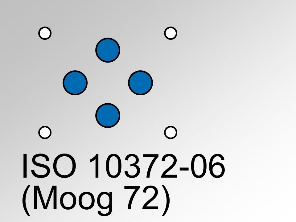 Mounting plate ISO 10372-06, Moog 72