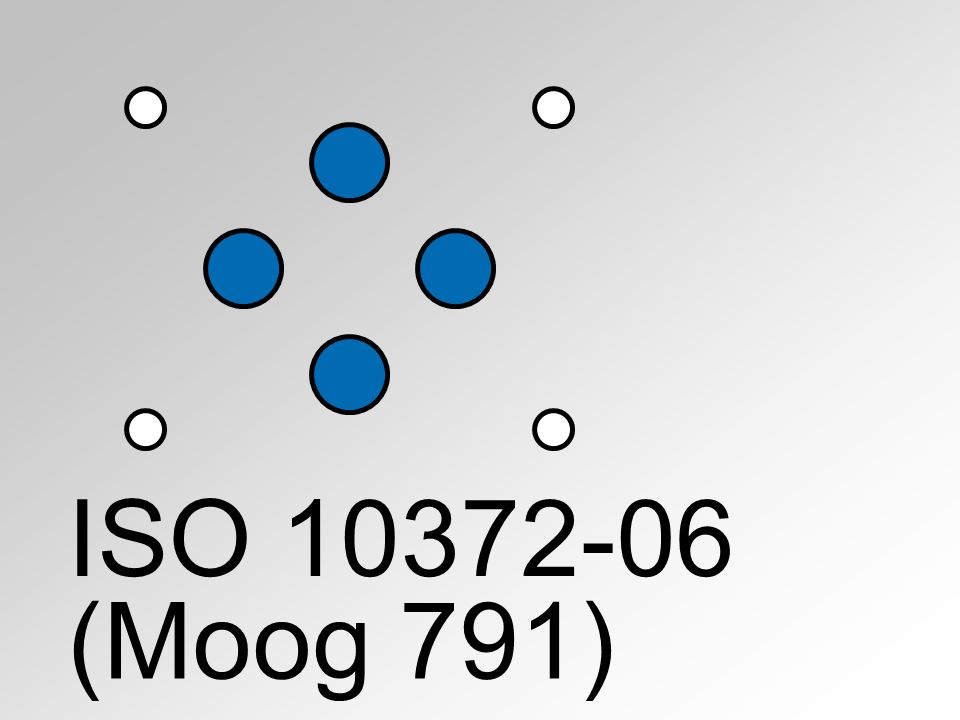 Mounting plate ISO 10372-06, Moog 791