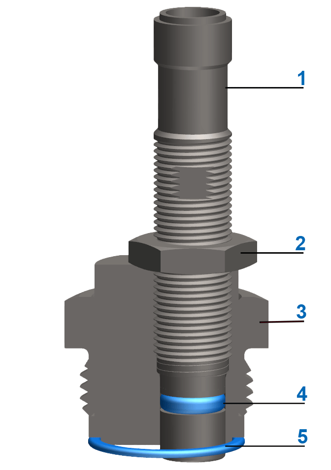 Proximity switch with eccentric (only for clamping unit)
