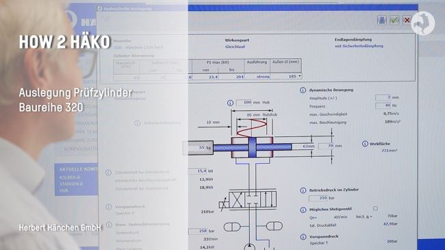 Configure hydraulic cylinder